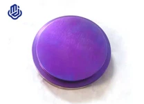 Gr2 čistý titanový kotouč kovaný