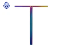 Titanová tyč na koloběžku ve tvaru T