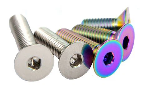 Countersunk Head Titanium Bolt