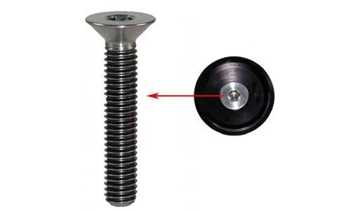 Countersunk Head Titanium Bolt