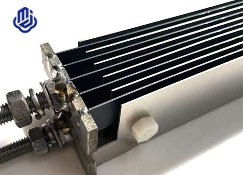 Titanové elektrody používané pro výrobu plynného chlóru